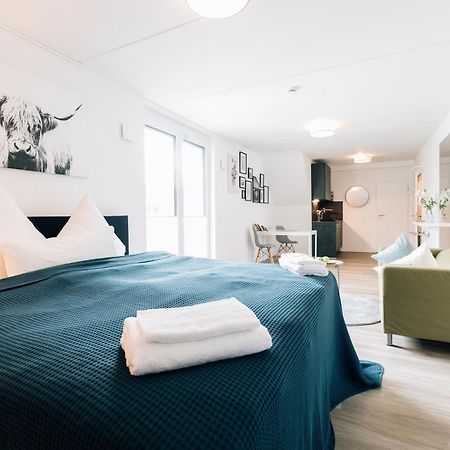 New Living City Appartement Bielefeld Buitenkant foto