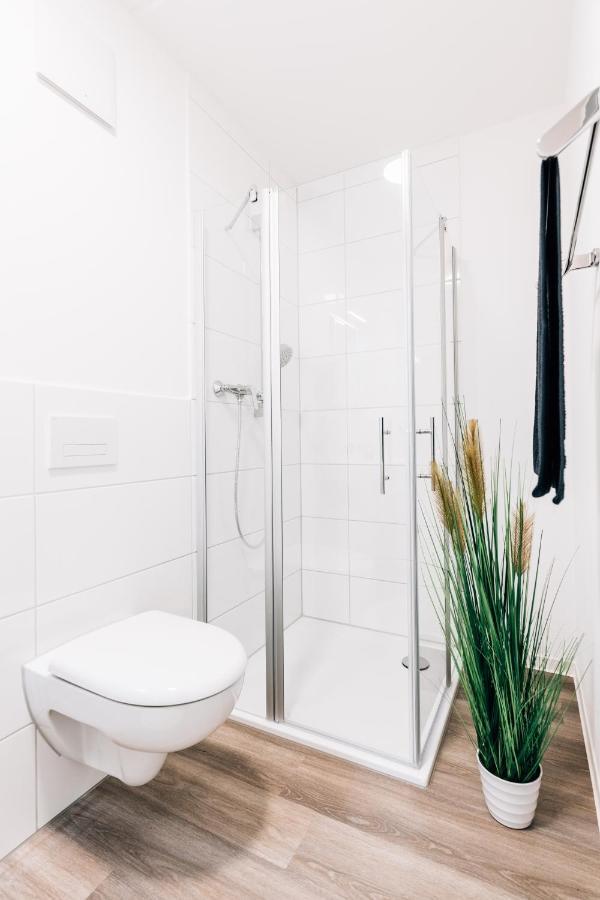New Living City Appartement Bielefeld Buitenkant foto