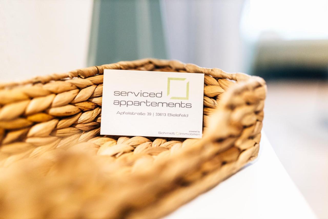 New Living City Appartement Bielefeld Buitenkant foto